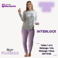 MISS RACHEL PIJAMA MUJER INTERLOCK PESADO T1/4